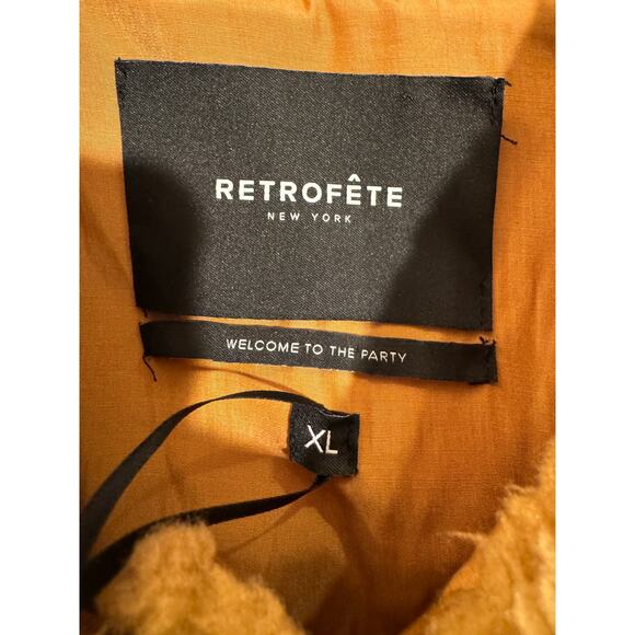 Retrofete NWT Brie Brown Teddy Jacket XL - Picture 10 of 14